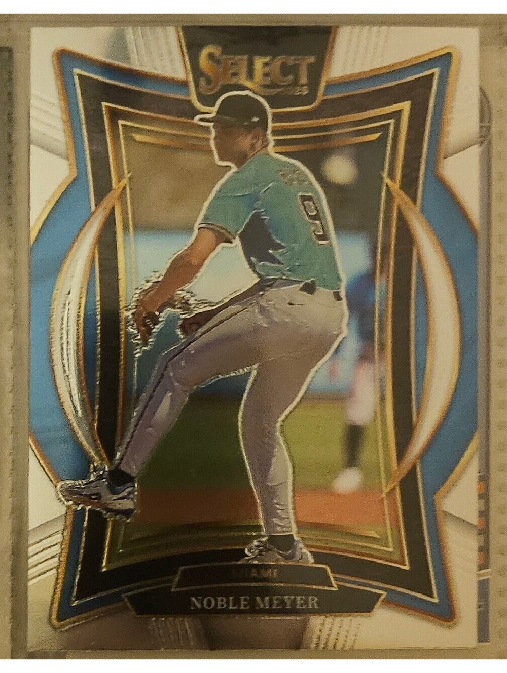 2025 Panini Select Baseball Base Concourse Noble Meyer #51 Miami Marlins